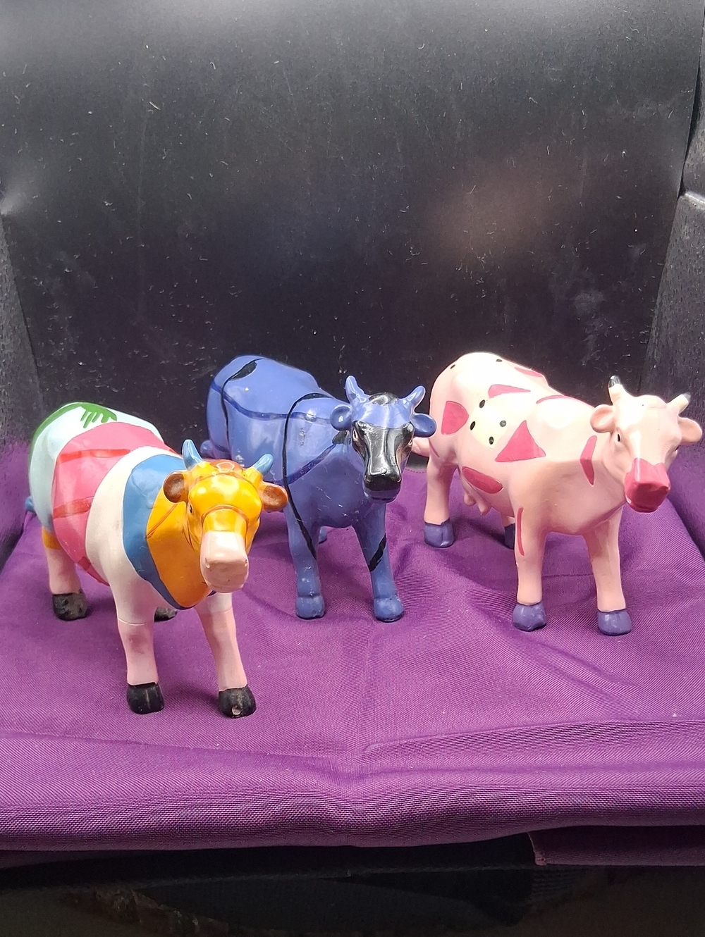 K. Collection Vintage Decorative Cows-Set of 3